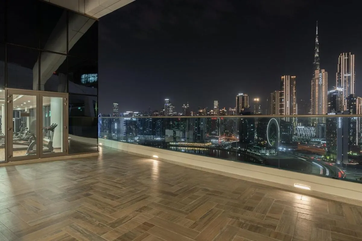 Trendy 1-Bedroom Apartment For 4 In Business Bay Дубай ОАЭ