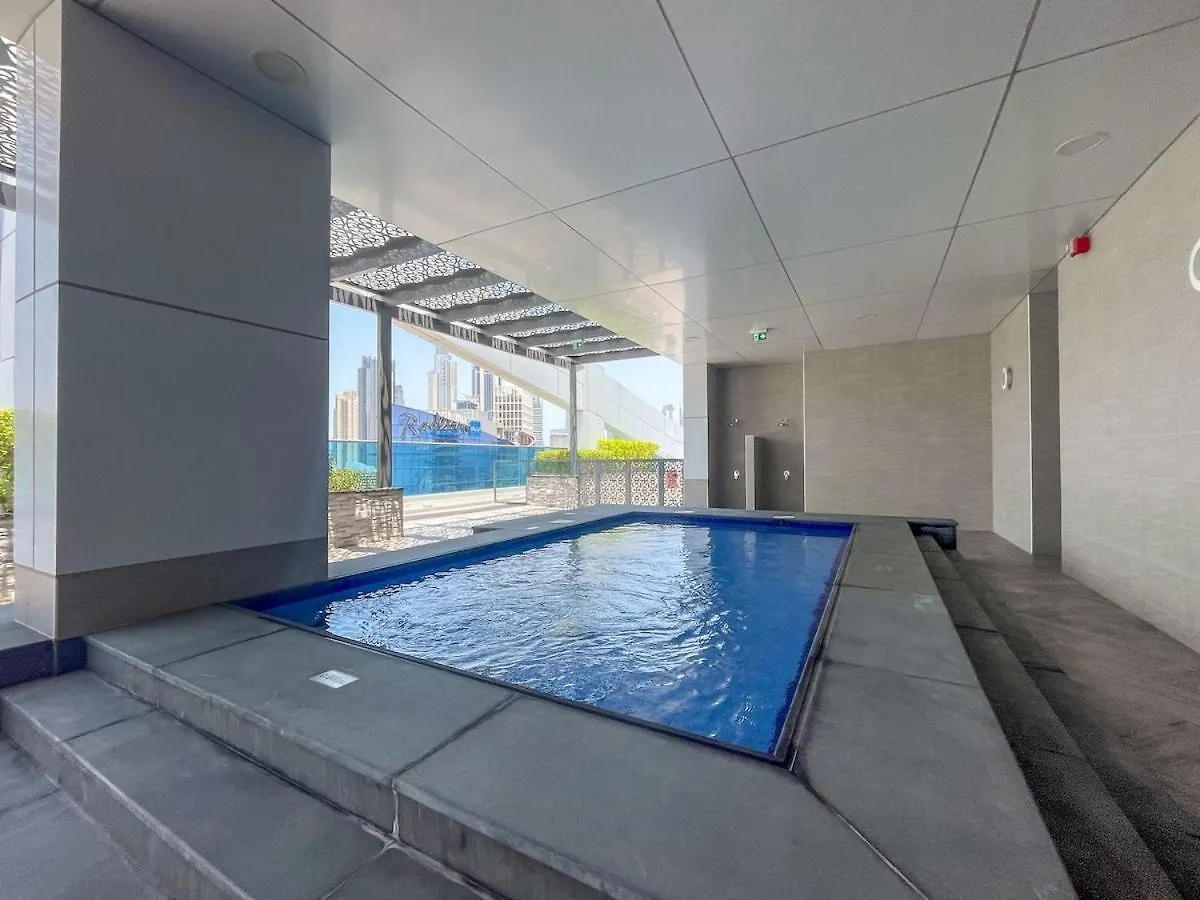 Trendy 1-Bedroom Apartment For 4 In Business Bay Дубай ОАЭ
