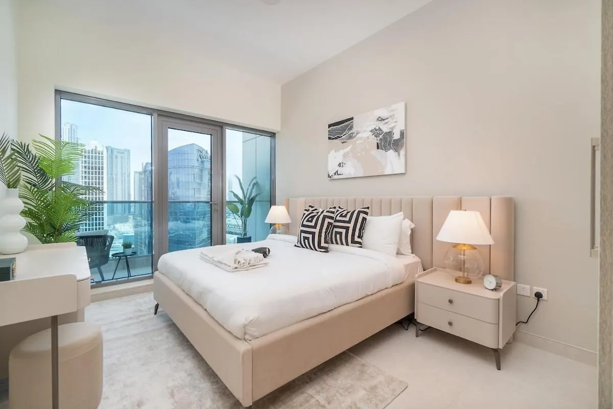 Trendy 1-Bedroom Apartment For 4 In Business Bay Дубай ОАЭ